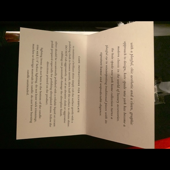 Kate Spade wedding cake cutting set - Picture 5 of 5